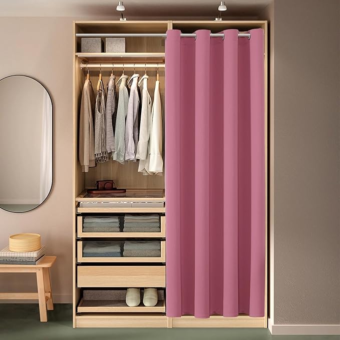ChrisDowa Blackout Curtains 90 Inches Long
