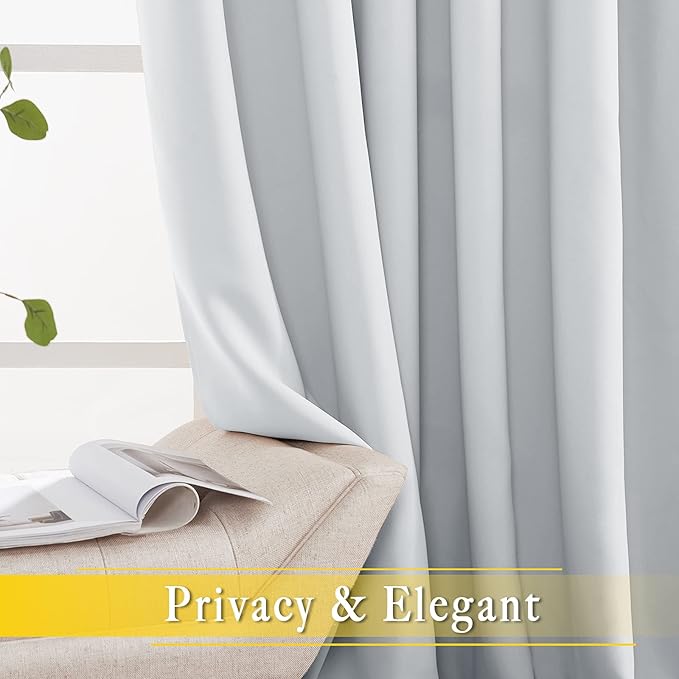 NICETOWN Room Darkening Patio Door Curtain