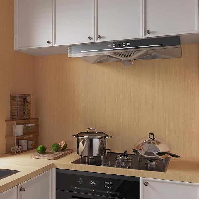 BOMENG Extra Wide Brown Wood Contact Paper Thick Oak Wood Wallpaper Peel and