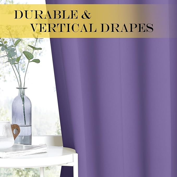 NICETOWN Kitchen Short Blackout Curtain and Drape