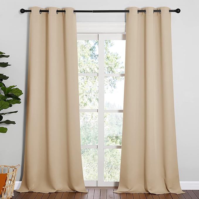 NICETOWN Room Darkening Grommet Panels
