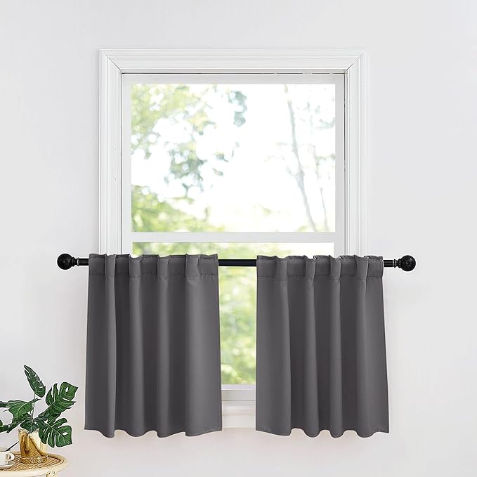 RYB HOME Kitchen Window Curtains