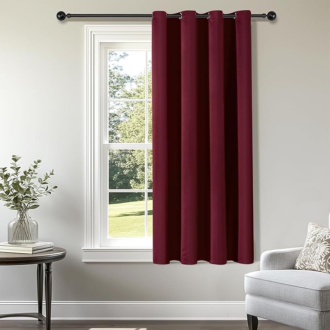 ChrisDowa Grommet Blackout Curtains