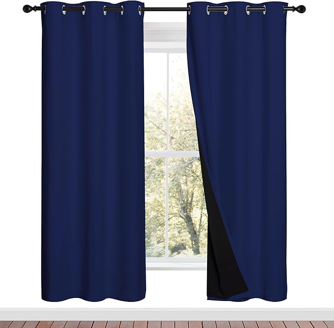 NICETOWN 100% Blackout Curtains