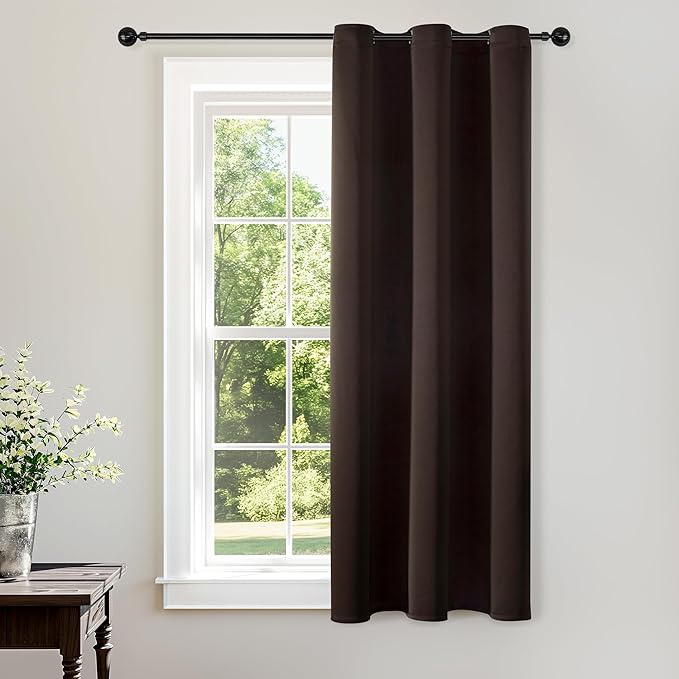 ChrisDowa Blackout Curtains 45 Inches Long