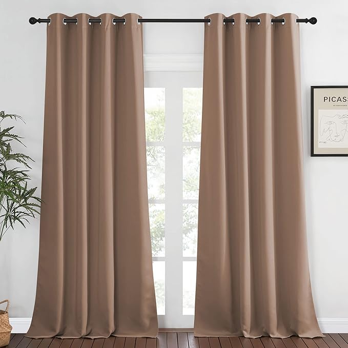 NICETOWN Grommet Blackout Curtain Panel