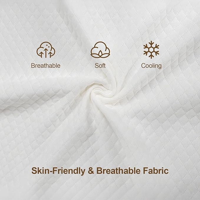8 Inch Twin Size Mattress in a Box,Memory Foam Mattress for Comfort Sleep, Cooling Night Sleep & Pressure Relief, Ships Compressed (8", Twin)