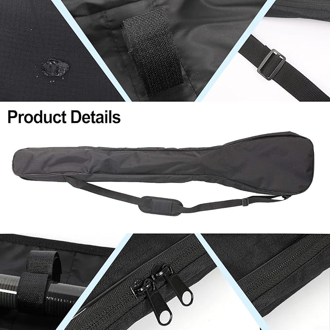for KAYAK Paddle Bag Adjustable Shoulder Strap Oar Bags Portable for KAYAK Paddle Storage Bag With Separate Compartments Long for KAYAK Boat Canoe Storage Bag Carry Multiple Paddles