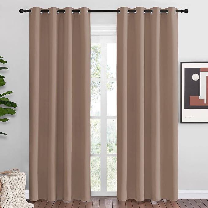 NICETOWN Blackout Draperies Curtains Panels