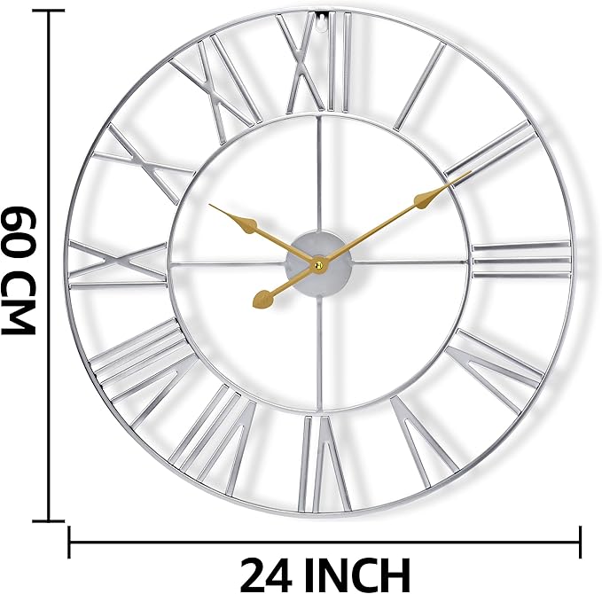 Sorbus Large Wall Clock for Living Room Decor