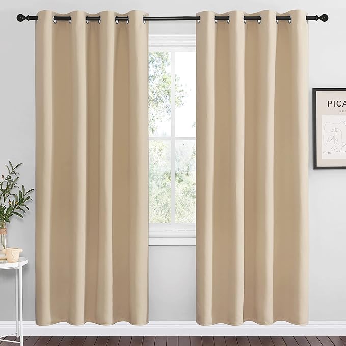 NICETOWN Blackout Draperies Curtains Panels