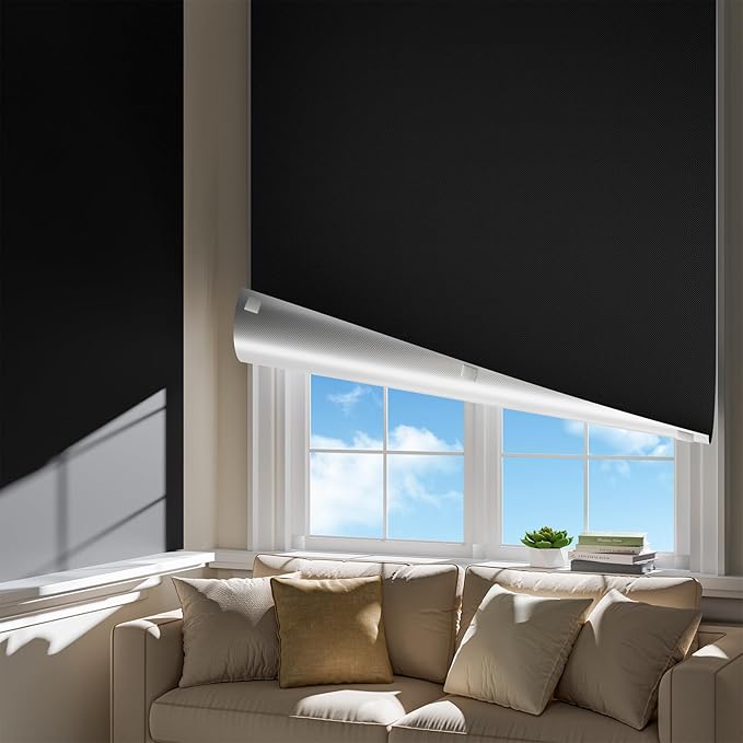 80"W x44"H Portable Blackout Curtains