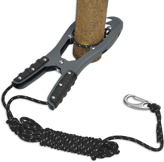 Antidious Kayak Brush Gripper, Kayak Anchor Grip with 16.4ft Paracord and Snap Hook to Anchor Float, Canoe, Boat for Fishing Boating Camping