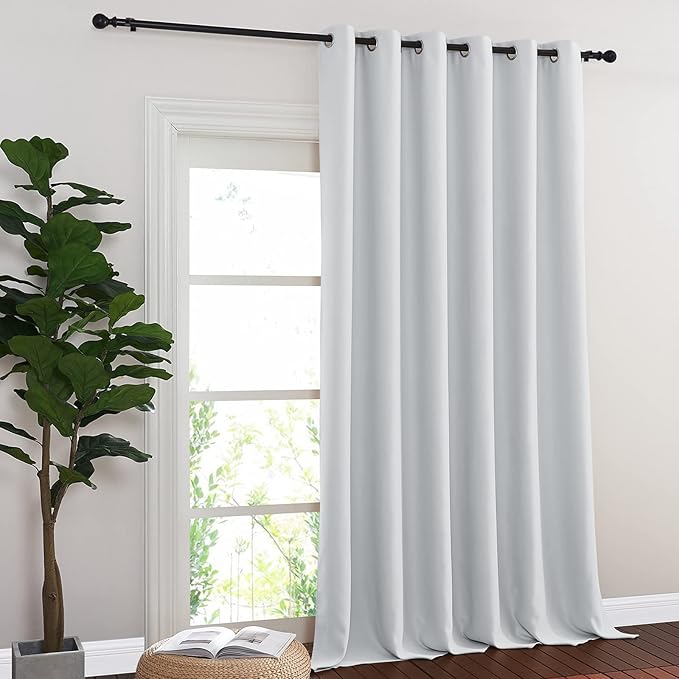 NICETOWN Room Darkening Patio Door Curtain