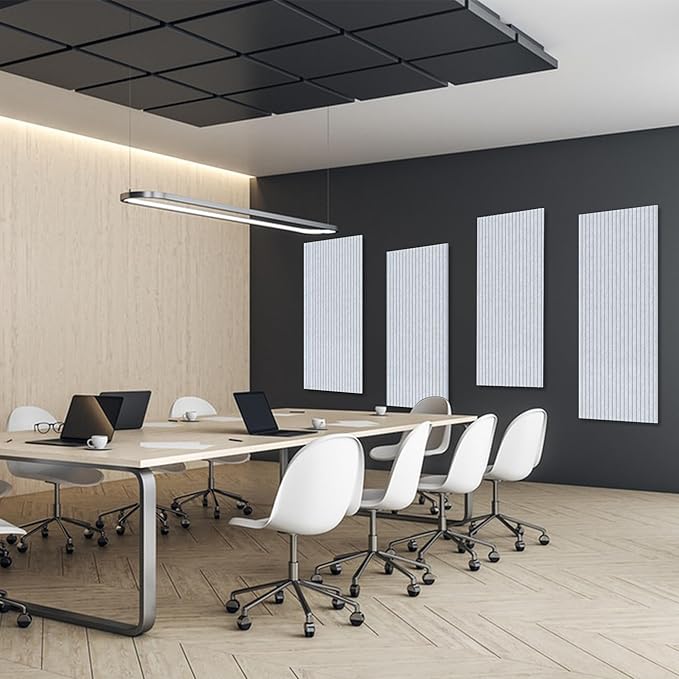 Acoustic Panels, 10 Pack Sound Panels, High-Density Large Acoustic Panels