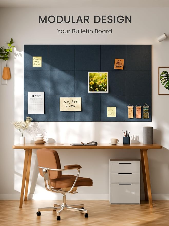 Bumusty Large Cork Board 36" x 24" Alternative