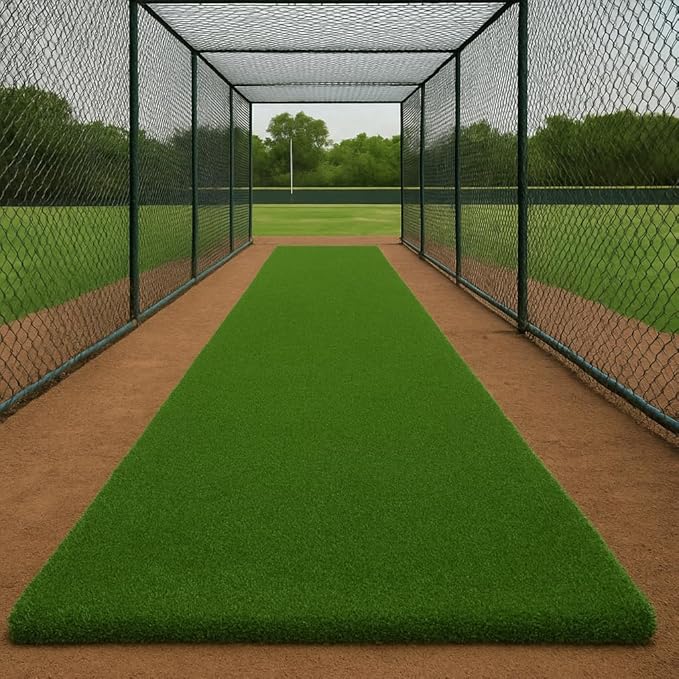 Ottomanson Artificial Turf Golf Hitting Mat 3' x 30' Indoor/Outdoor Waterproof Synthetic Fake Grass for Putting Practice Baseball Football Sports Gym Backyard, Custom Size 2' up to 30'