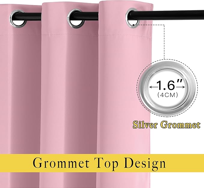 NICETOWN Door Curtain for Closet Doors 80 Inches Long 1 Panel, Room Divider