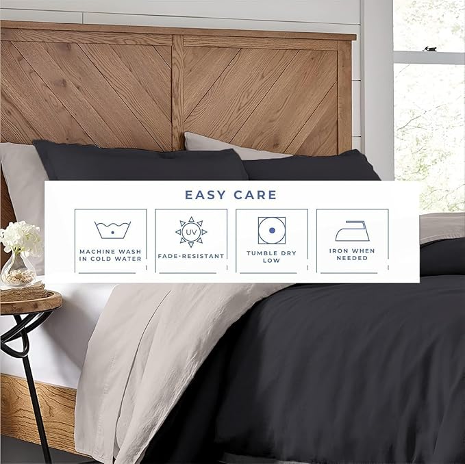 Kotton Culture 120"x120" 1 Pc Super King Plus/Super Oversize King Duvet Cover Only 100% Egyptian Cotton -600 TC Comforter Cover Zipper Closure & Corner Ties Fits Only Extra Large Inserts -Blended Grey