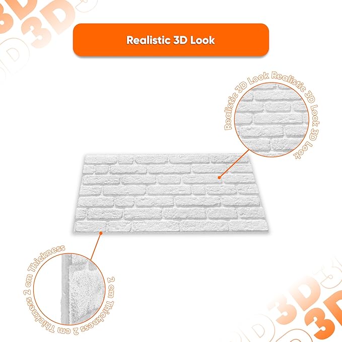 IZODEKOR 3D Stone Effect Wall Panels