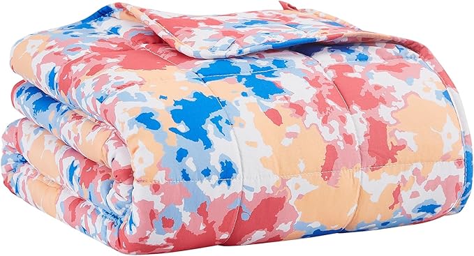 L'AGRATY Weighted Blanket - 48"x72" 20lbs Cooling Breathable Heavy Blanket with Glass Beads for Adult All-Season