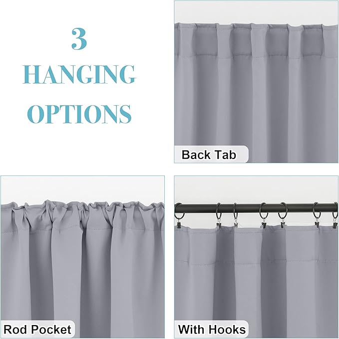RYB HOME Curtains for Living Room