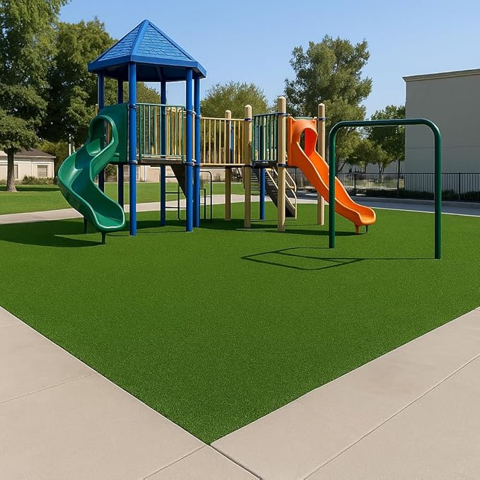Ottomanson Artificial Turf Golf Hitting Mat 3' x 25' Indoor/Outdoor Waterproof Synthetic Fake Grass for Putting Practice Baseball Football Sports Gym Backyard, Custom Size 2' up to 30'