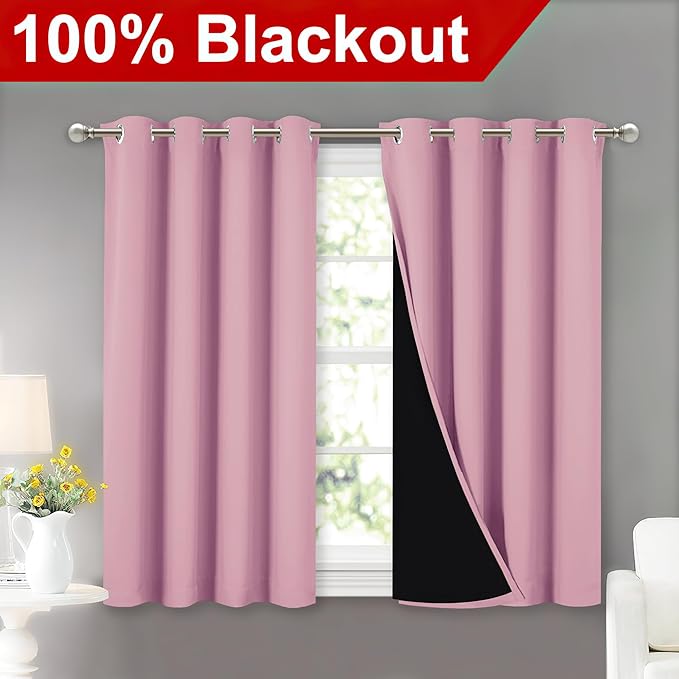 NICETOWN 100% Blackout Curtains