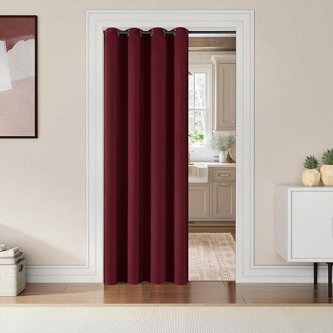 ChrisDowa Grommet Blackout Curtains