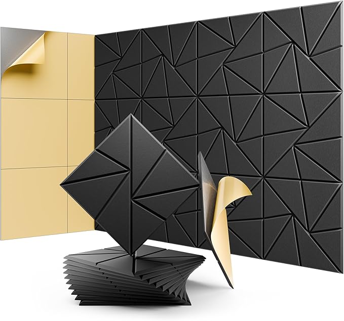 12 Pack Acoustic Panels, Sound Proof Foam Panels