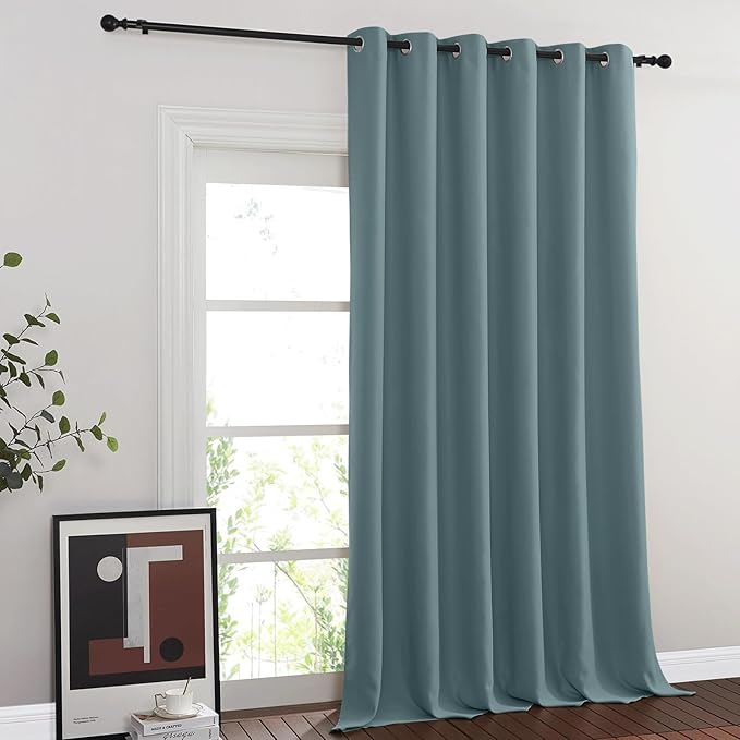 NICETOWN 108 inch Sliding Door Curtains