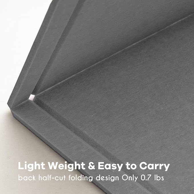 Lightomorrow Bulletin Board, 24 x 18 inches Felt Board Decorative Pin Board