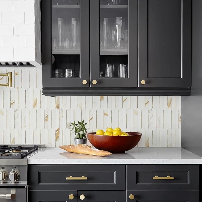 Vamos Tile Peel and Stick Backsplash Seamless Tile, 1-Sheet Stick on Backsplash