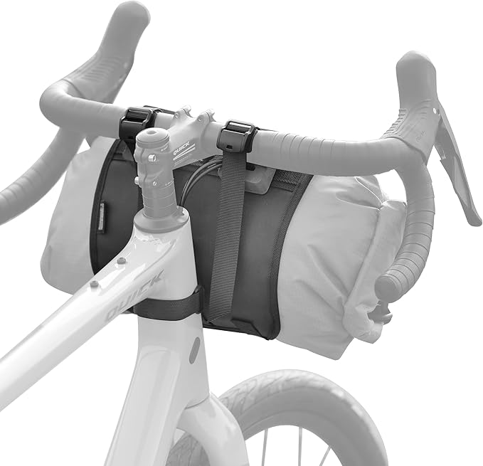 Rhinowalk Bike Handlebar Harness Mounts System Bicycle Handlebar Rolls for Bikepacking