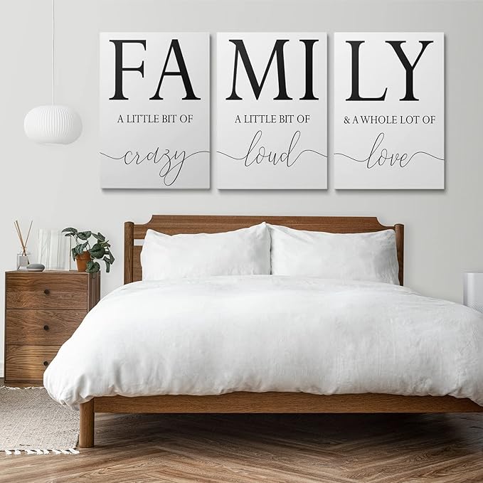 GUBIYU Home Family Wall Decor, Wall Art