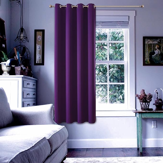 ChrisDowa Grommet Blackout Curtains