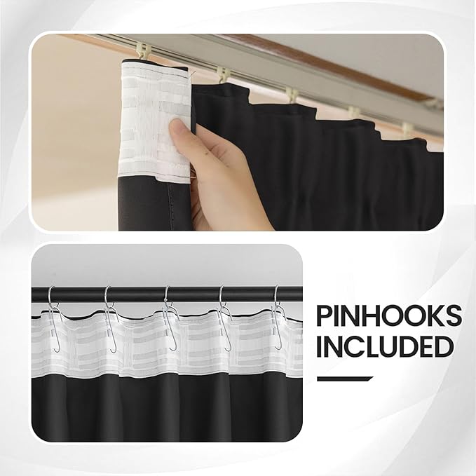 Extra Wide Blackout Curtains, Room Divider Curtains