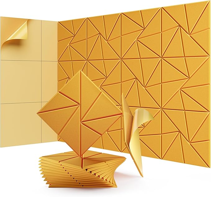 12 Pack Acoustic Panels, Sound Proof Foam Panels