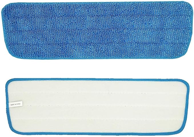 10 Pack Microfiber Spray Mop Replacement Heads for Wet/Dry Mops Floor Cleaning Pads Compatible with Bona Floor Care System