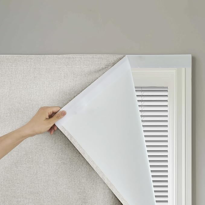 No-Drill 100% Blackout Window Curtain