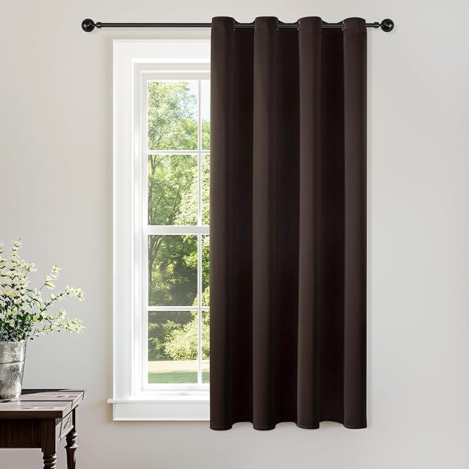 ChrisDowa Grommet Blackout Curtains