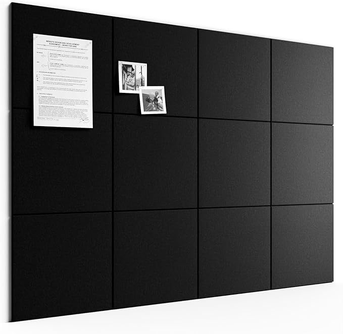 Bumusty Large Cork Board 48" x 36" Alternative