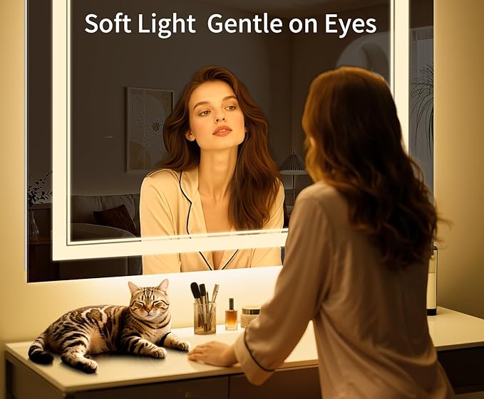 38"x26" LED Bathroom Mirror