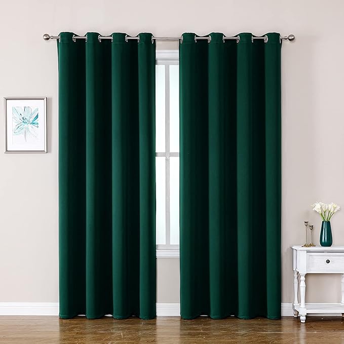 ChrisDowa Grommet Blackout Curtains