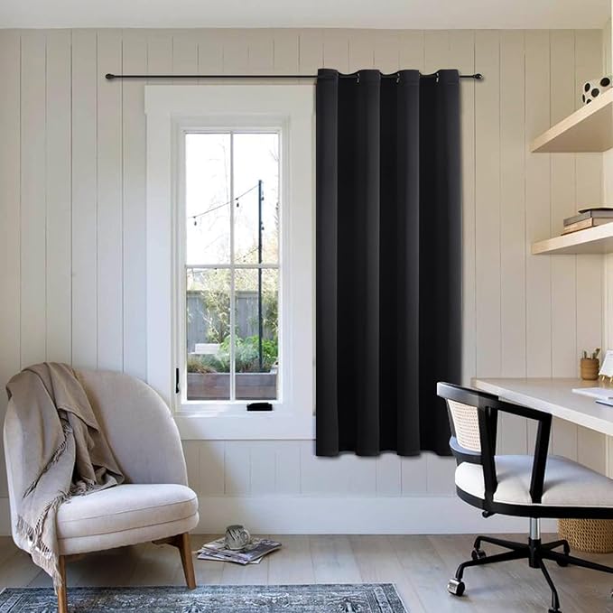 ChrisDowa Grommet Blackout Curtains