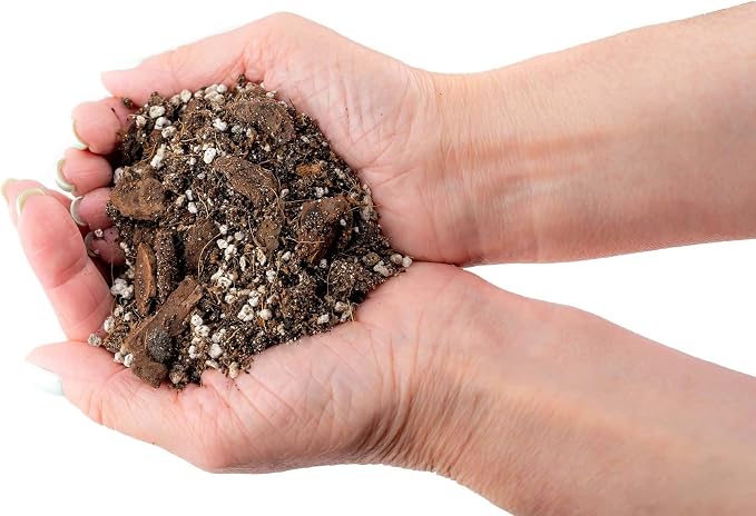 Gardenera's Premium Peace Lily Potting Mix : Hand-Crafted for Optimal Growth and Health - [3-Quart Bag]
