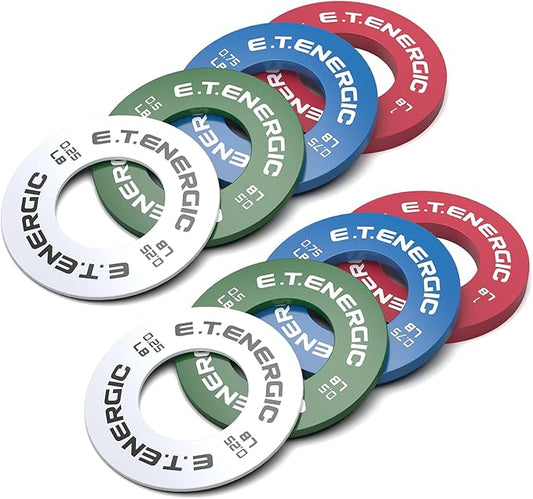 Fractional Weight Plates Set, Odorless Micro Weight Plates for Olympic Barbells for Change Plates Strength Training