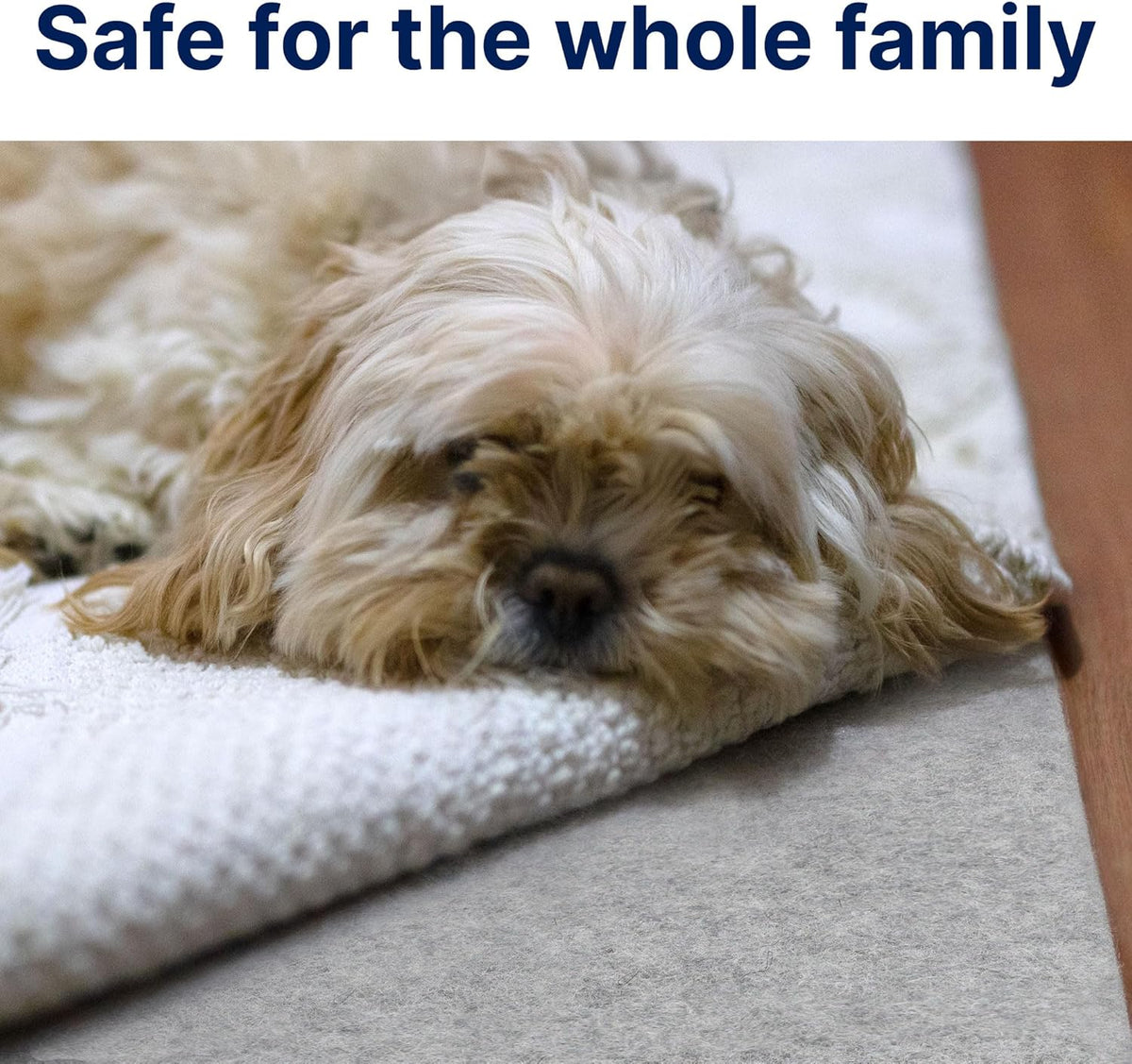 RUGPADUSA - Eco-Plush - 9'x13' - 1/4" Thick - 100% Felt - Premium Cushioned Rug Pad - Available in 3 Thicknesses, Many Custom Sizes