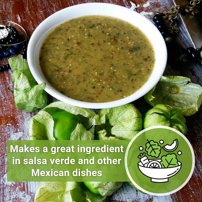 Sow Right Seeds - Toma Verde Tomatillo Seeds for Planting - Non-GMO Heirloom Packet with Instructions to Plant a Home Vegetable Garden - Mexican Husk Tomato - Ground Cherries Great for Salsa (2)