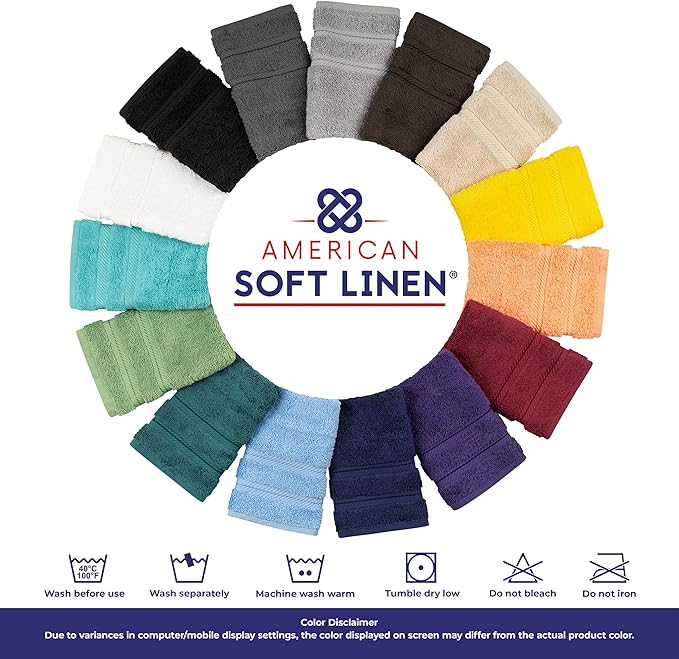 American Soft Linen Oversized Bath Sheet 40x80 Extra Large for Bathroom, 600 GSM 100% Cotton Turkish Jumbo Bathsheet Towels for Adults, Yellow Bath Sheet